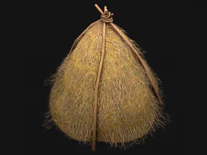 Hay Haystack Bale Farm Pack 3D Model