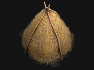 Hay Haystack Bale Farm Pack 3D Модель