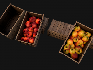 Trough With Water and food Farm Feed Slop Modelo 3D