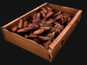 Dates Box Dried Fruits 3D-Modell
