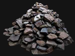 Pile of Rocks and Stone Modelo 3D