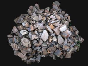 Pile of Rocks and Stone Modelo 3D
