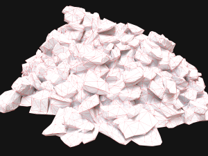 Pile of Rocks and Stone Modelo 3D