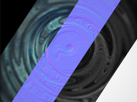 Medieval Portal Teleport Video Animation for Unreal and Unity 3D-Modell