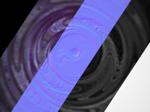 T&eacute;l&eacute;portation de Portal Arch vers Dark Ender Land pour Unreal et Unity Modèle 3D