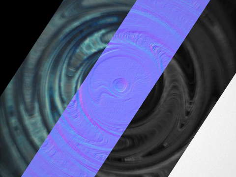 Arco de teletransporte del portal en el &Aacute;rtico helado y nevado Modelo 3D
