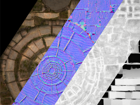 Teleport in the Desert of the Sands of Time for Unreal and Unity Modèle 3D