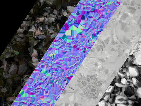 Quarry Stone Rock Mine 3D Model