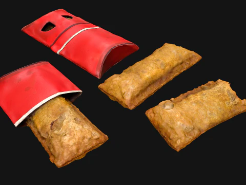 Cherry Pie McDonalds 3D Model