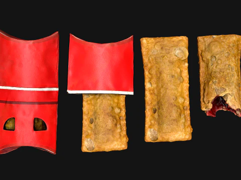 Cherry Pie McDonalds 3D Model