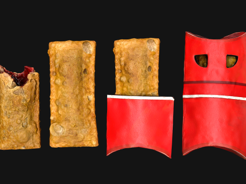 Cherry Pie McDonalds 3Dモデル