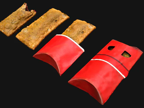 Cherry Pie McDonalds 3D Model