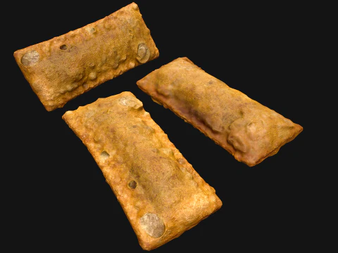 Cherry Pie McDonalds 3D Model