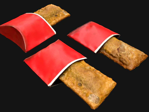 Cherry Pie McDonalds 3D Model