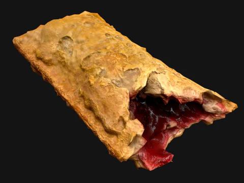 Cherry Pie McDonalds 3D Model
