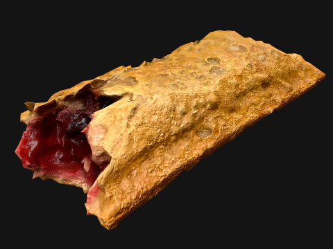 Cherry Pie McDonalds 3D Model
