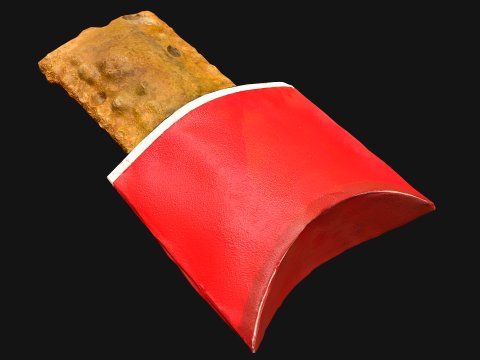 Cherry Pie McDonalds 3Dモデル