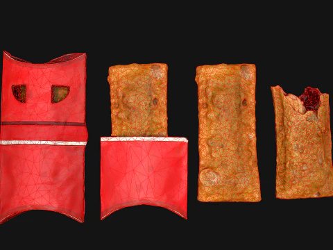 Cherry Pie McDonalds 3D Model
