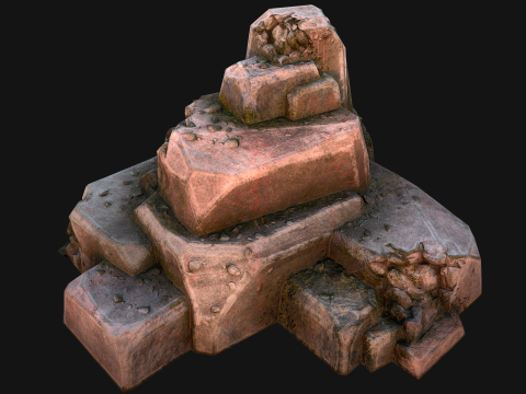 Rocks Stones Pack 3D 模型
