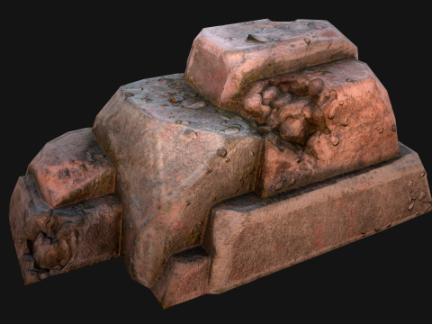 Rocks Stones Pack 3D 模型