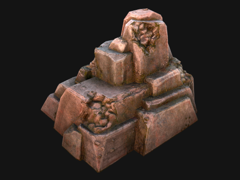 Rocks Stones Pack 3D 模型