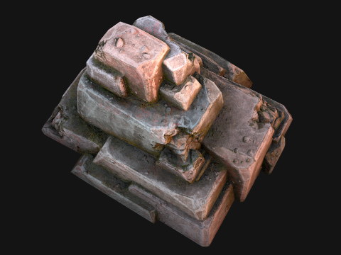 Rocks Stones Pack 3D 模型