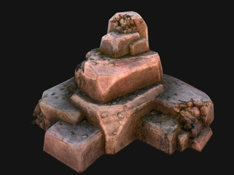 Rocks Stones Pack 3D 模型