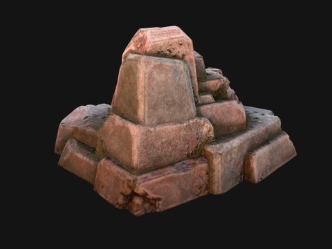 Rocks Stones Pack 3D 模型