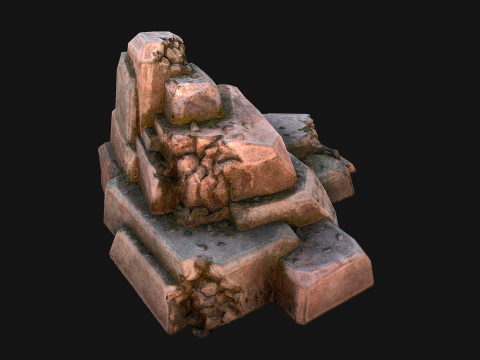 Rocks Stones Pack 3D 模型