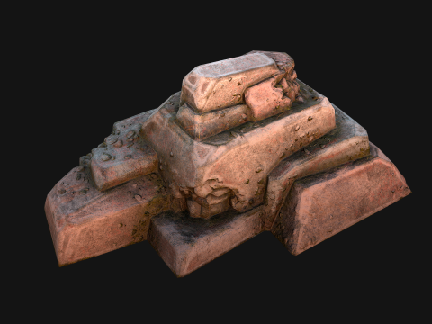 Rocks Stones Pack 3D 模型