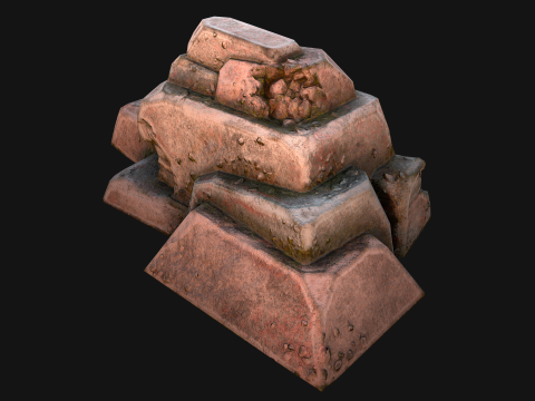 Rocks Stones Pack 3D 模型