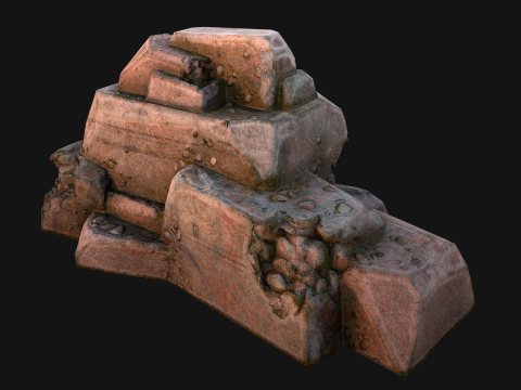 Rocks Stones Pack 3D 模型