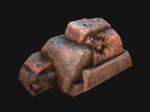 Rocks Stones Pack 3D 模型