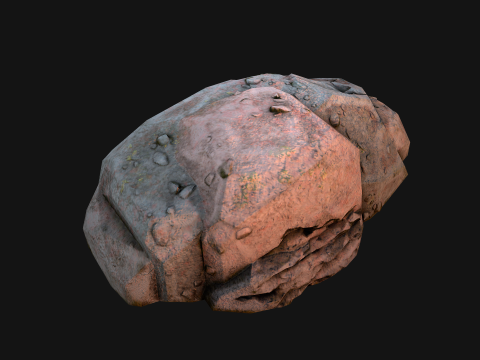 Rocks Stones Pebble Environment for Mine 3D 模型
