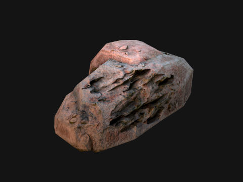 Rocks Stones Pebble Environment for Mine 3D 模型
