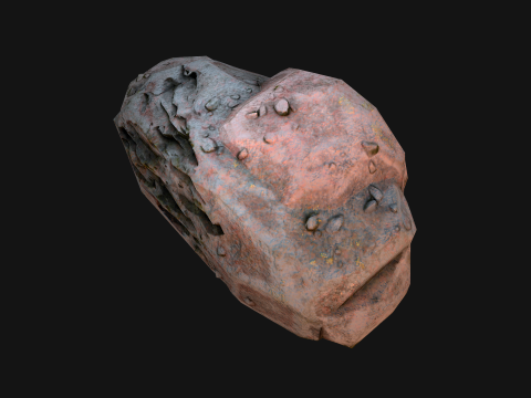 Rocks Stones Pebble Environment for Mine 3D 模型