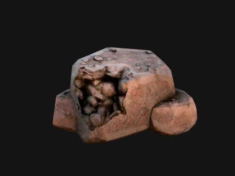 Stones and Rocks Stylized Pack 3D Model