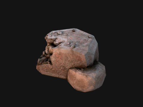 Stones and Rocks Stylized Pack 3D-Modell