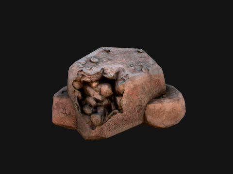 Stones and Rocks Stylized Pack 3D-Modell