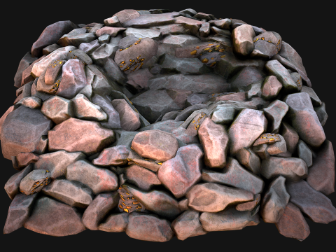 Gold Deposits in The Ground 3D मॉडल