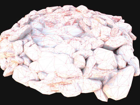 Rocks Ore Metal Mineral Industrial Resources Environment Pack 3D Model