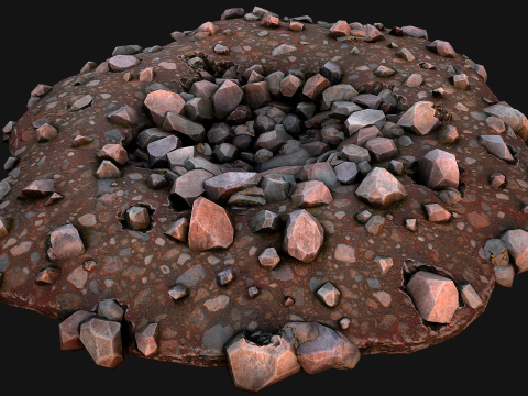 Gold Ore Deposits Environments for Mine Modelo 3D