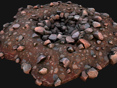 Gold Ore Deposits Environments for Mine Modelo 3D