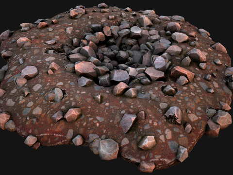Gold Ore Deposits Environments for Mine Modelo 3D