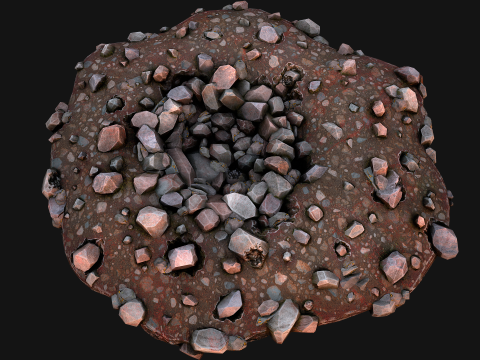 Gold Ore Deposits Environments for Mine Modelo 3D