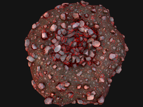 Gold Ore Deposits Environments for Mine Modelo 3D