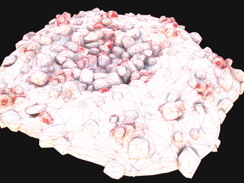 Medieval Copper Ore Mine Modelo 3D