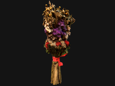 Flowers with Herbs Didukh Ukrainian Souvenir Modèle 3D