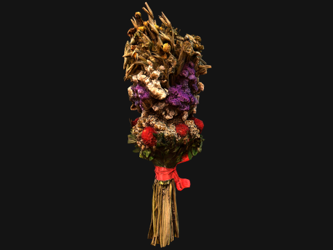 Flowers with Herbs Didukh Ukrainian Souvenir Modèle 3D