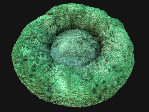 Cuccia per Cani e Gatti Soffice poltrona per Animali Modello 3D